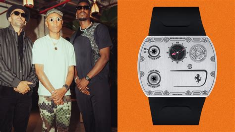 pharrell williams richard mille ferrari|richard mille rm watch.